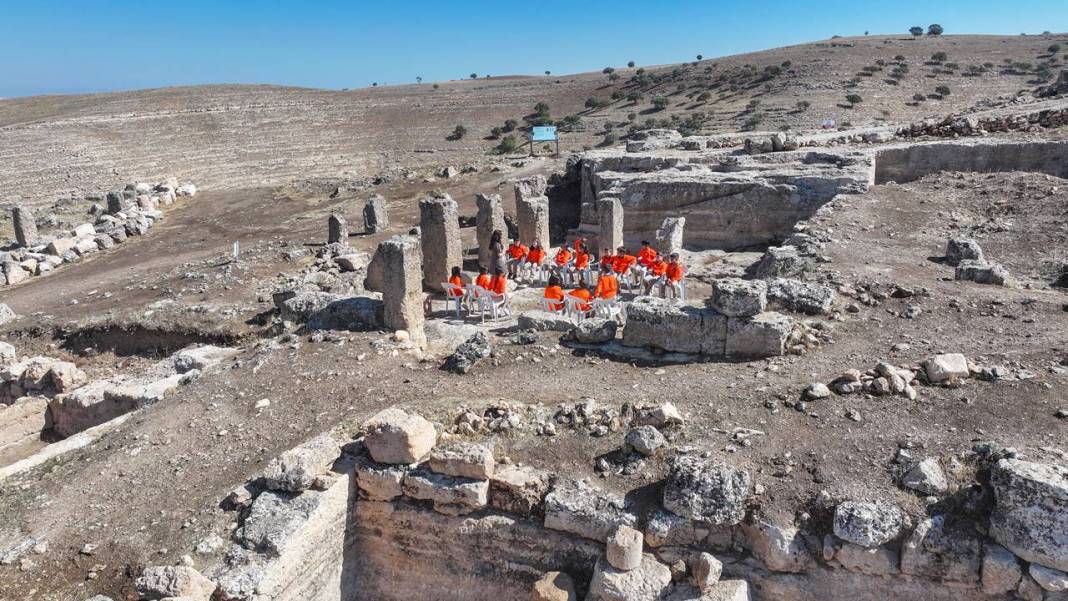 Diyarbakır Zerzevan’da öğrencilerle tarihe yolculuk 7